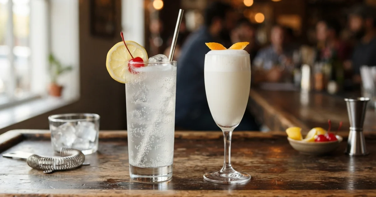 Collins and Fizz: How Two Carbonated Families Compare