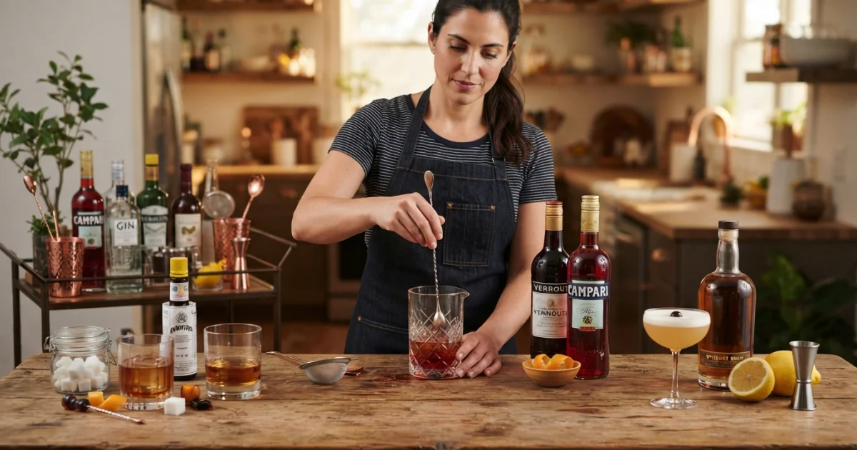 Home Bartending Made Simpler with Cocktail Families