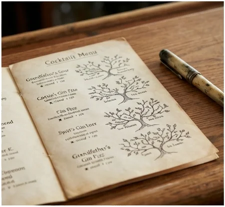 How to Understand a Cocktail Menu Using Families