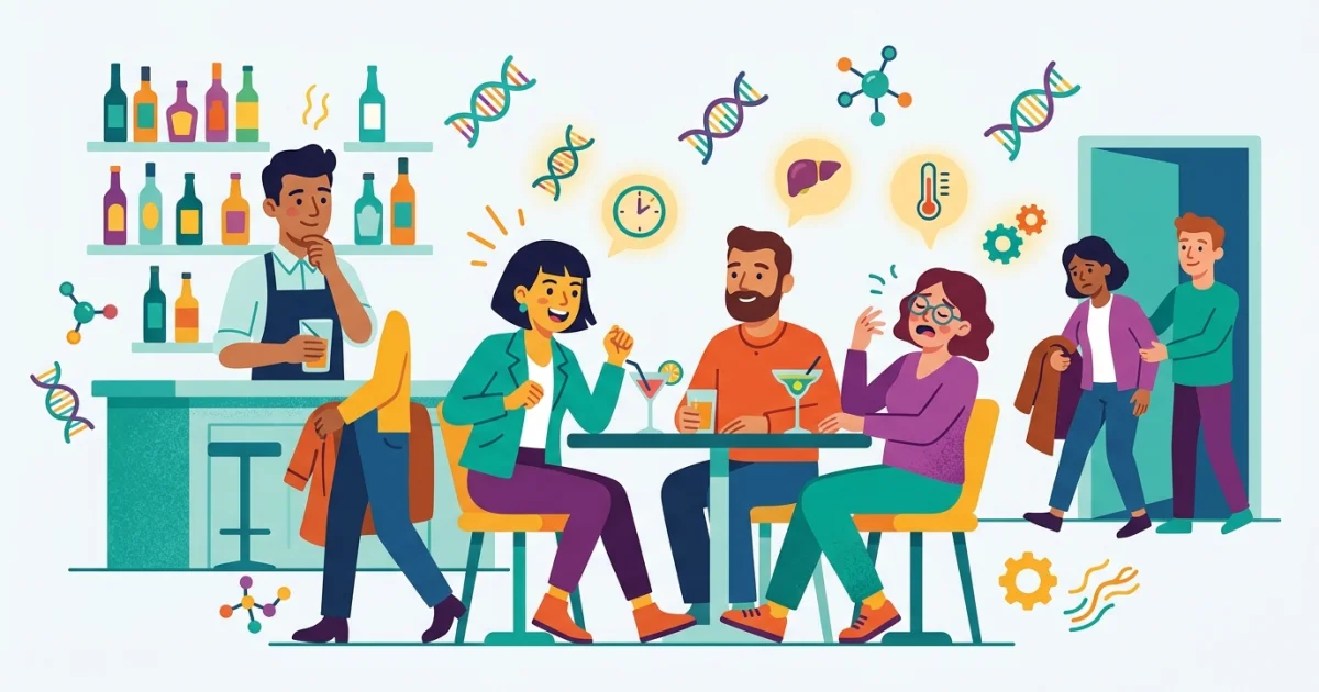 The Biological Reality of Why Alcohol Hits You Differently